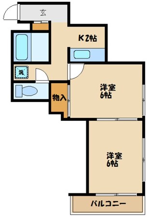 コモンアクシスの物件間取画像